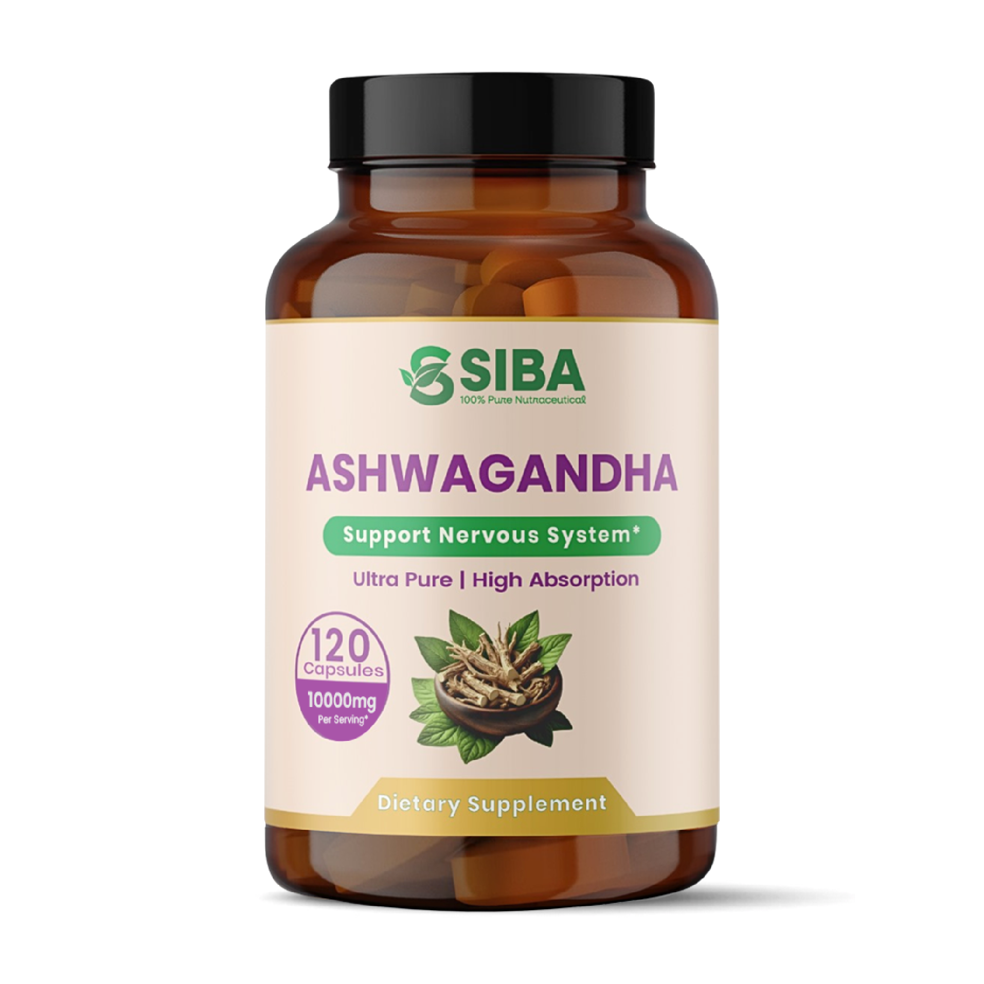 Cápsulas de Ashwagandha