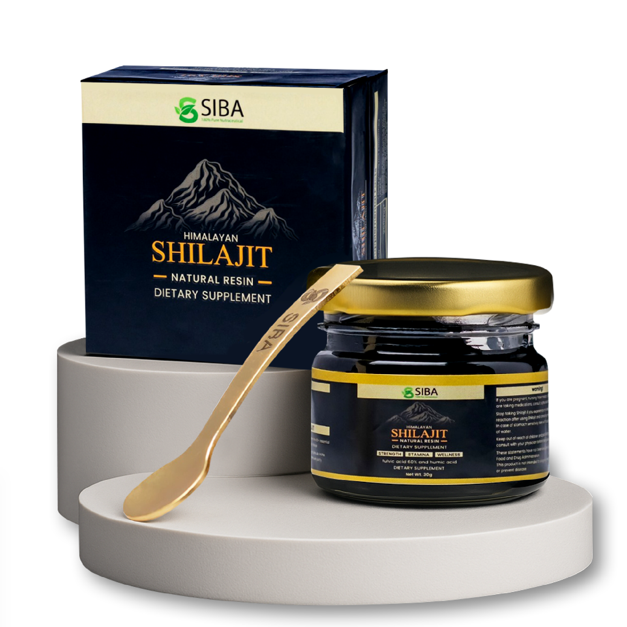 Pure SIBA Shilajit for Strength and Stamina