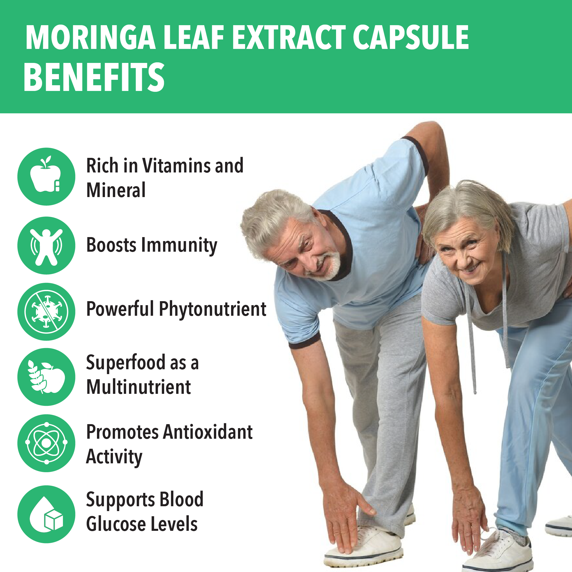 Top Benefits of Moringa Leaf Extract Capsules