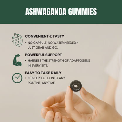 SIBA Sugar-Free Ashwagandha Gummies product information image 6