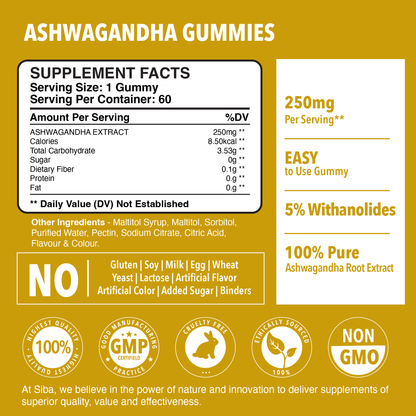 Ashwagandha Gummies for Stress Relief