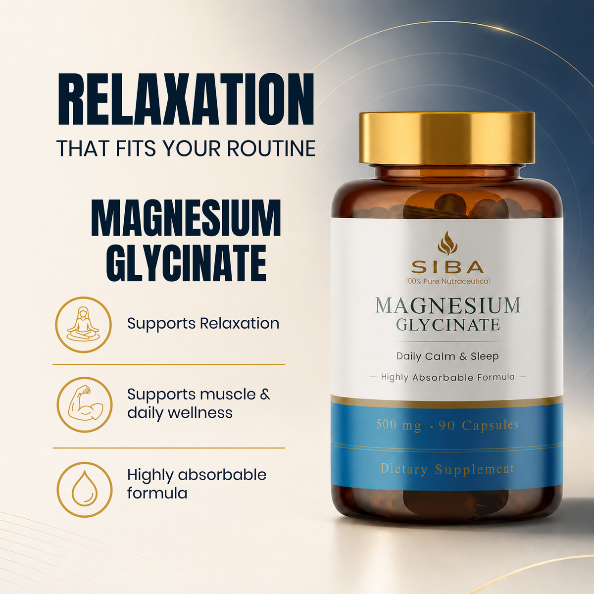 Duo Relax Pro Magnesium Glycinate & Ashwagandha Bundle