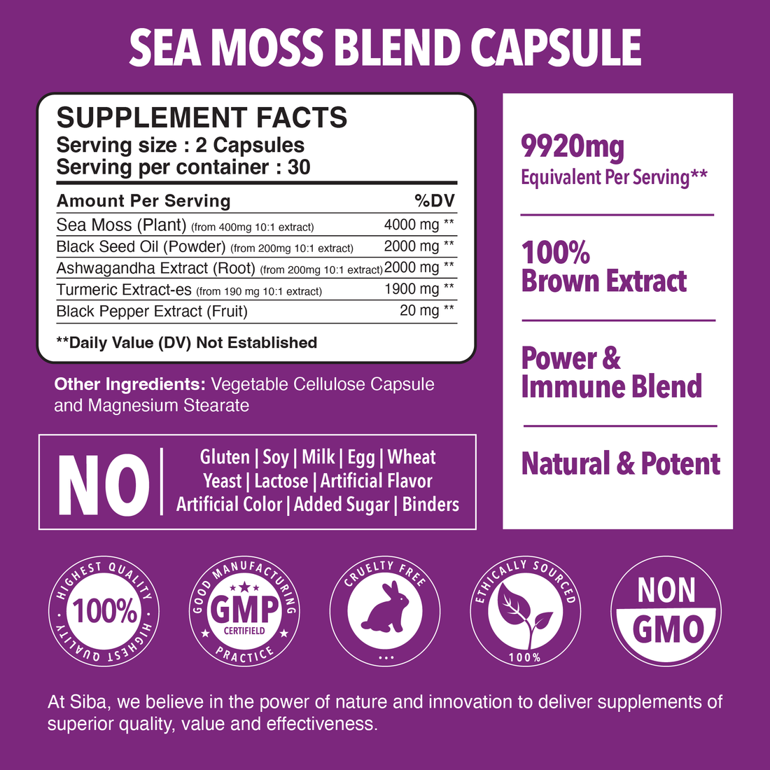 SEA MOSS BLEND CAPSULE