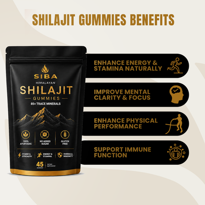 SIBA Himalayan Shilajit Gummies product information image 2