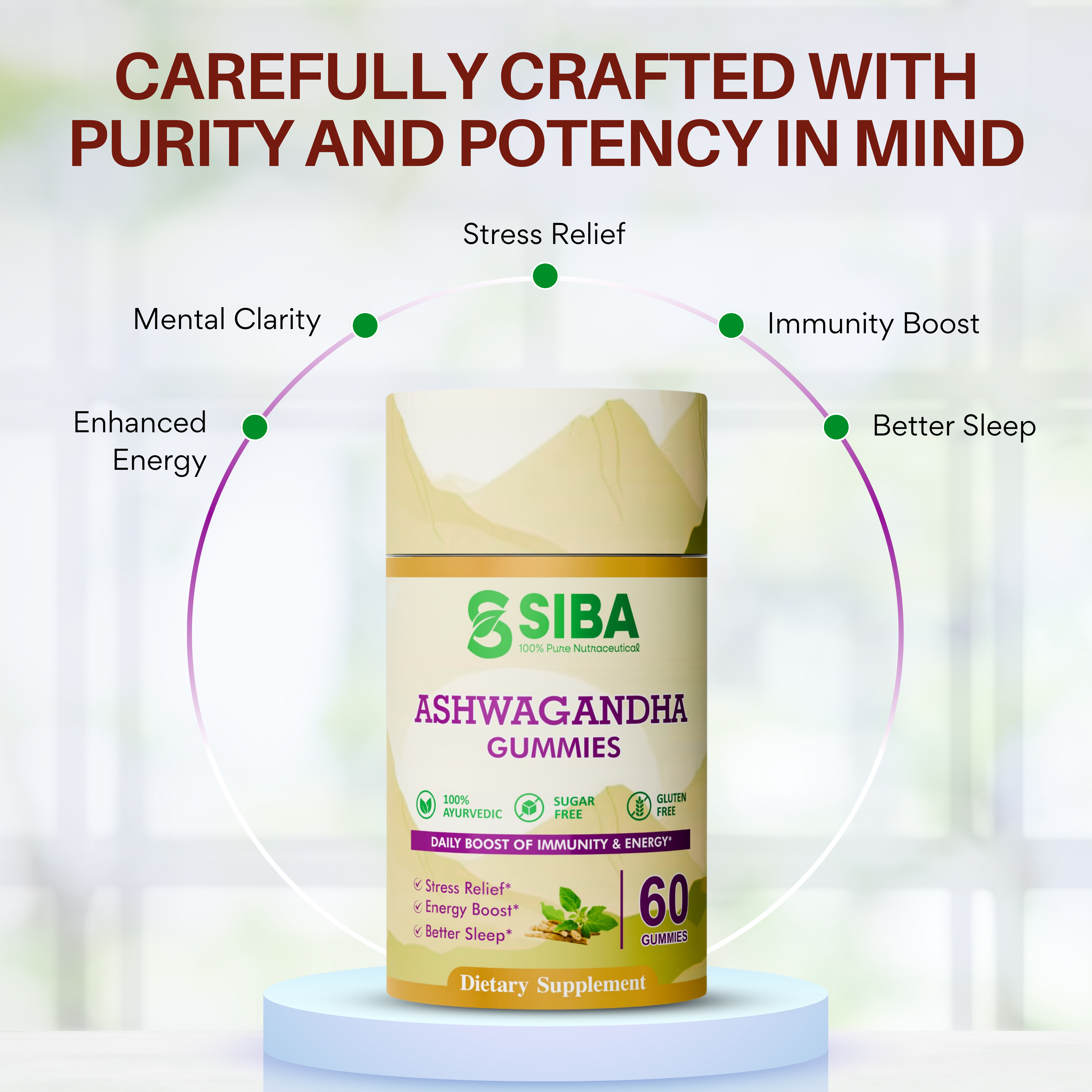 Your Mind, Body &amp; Spirit with Wyld CBD+CBN ASHWAGANDHA Gummies