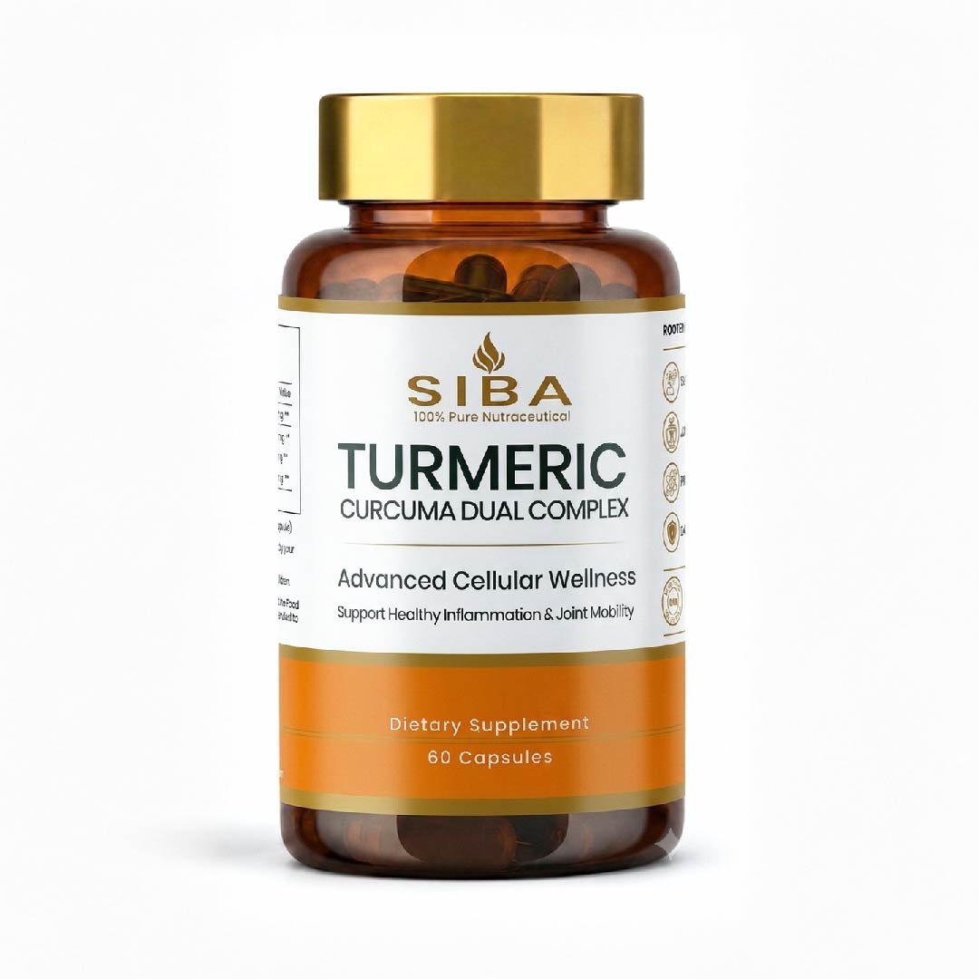 SIBA Turmeric Curcuma Dual Complex bottle front